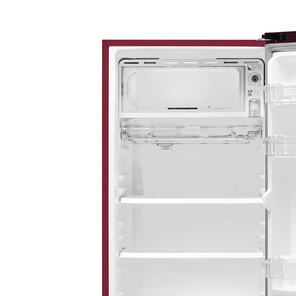 Haier 190L 2 Star Red Viola Single Door Refrigerator